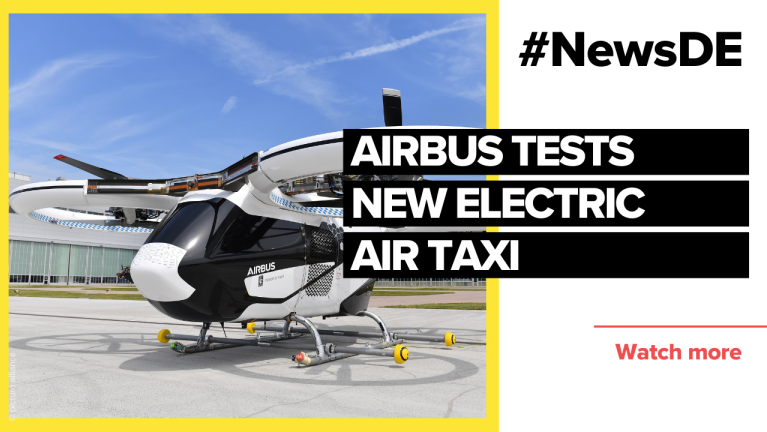 Airbus tests new electric air taxi | #NewsDE