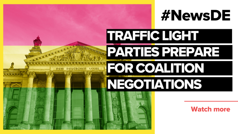 Traffic light parties prepare for coalition negotiations