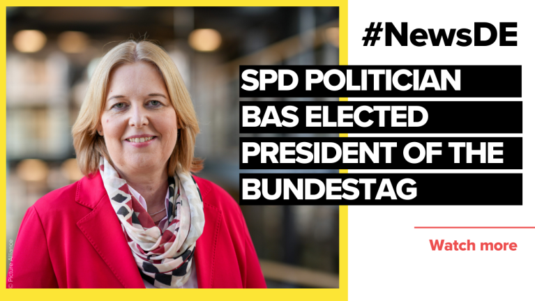 SPD politician Bas elected President of the Bundestag