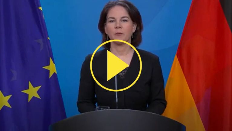 Außenministerin Baerbock zum Angriff auf die Ukraine