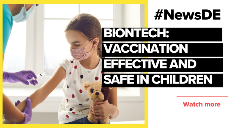 Biontech: Vaccination effective and safe in younger children