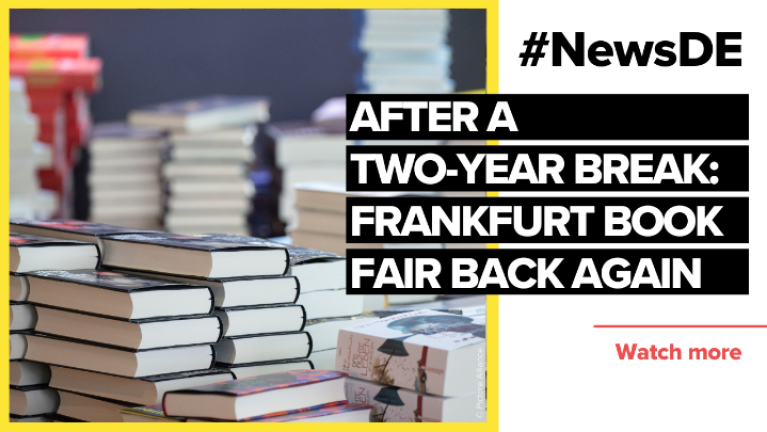 After a two-year break: Frankfurt Book Fair back again