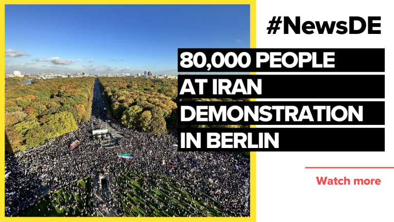 80,000 people at Iran demonstration in Berlin