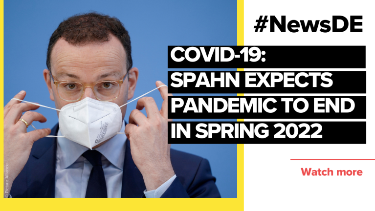 Spahn expects pandemic to end in spring 2022