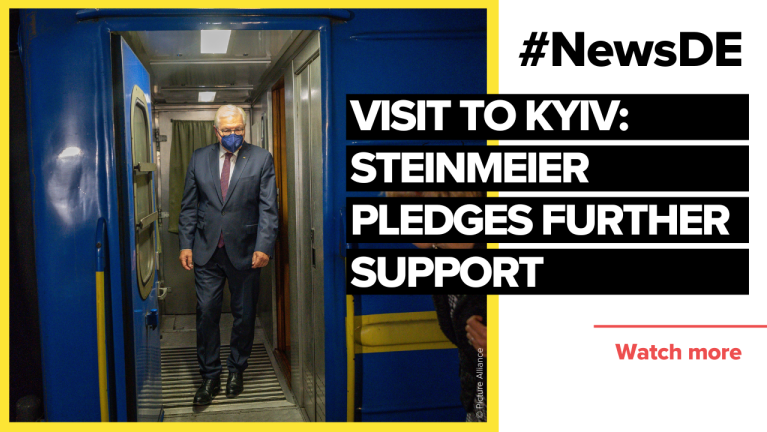 Visit to Kyiv: Steinmeier pledges further support to Ukraine
