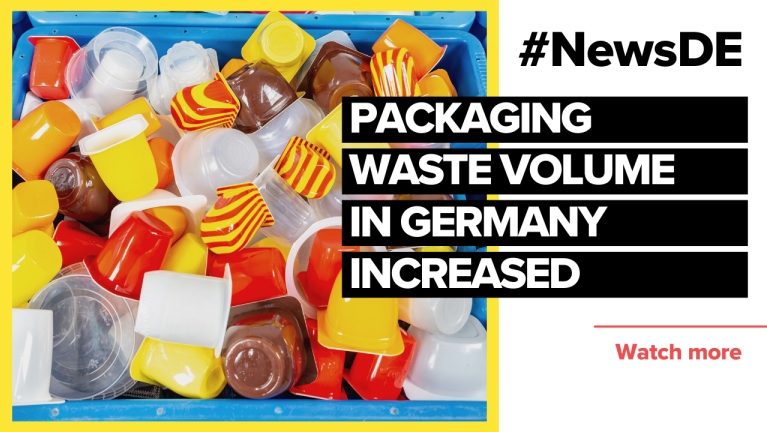 Packaging waste volume in Germany continues to rise