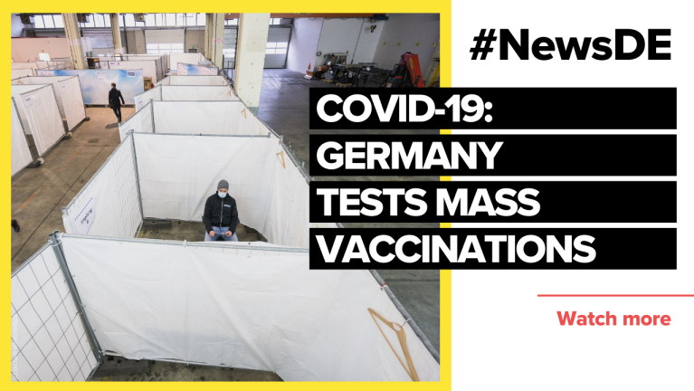 This is how mass vaccination works | Trial #vaccination in #Mainz