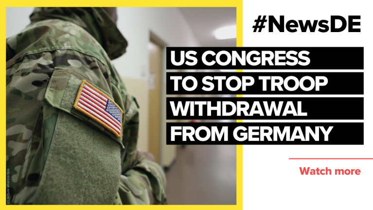 US Congress wants to stop troop withdrawal from Germany