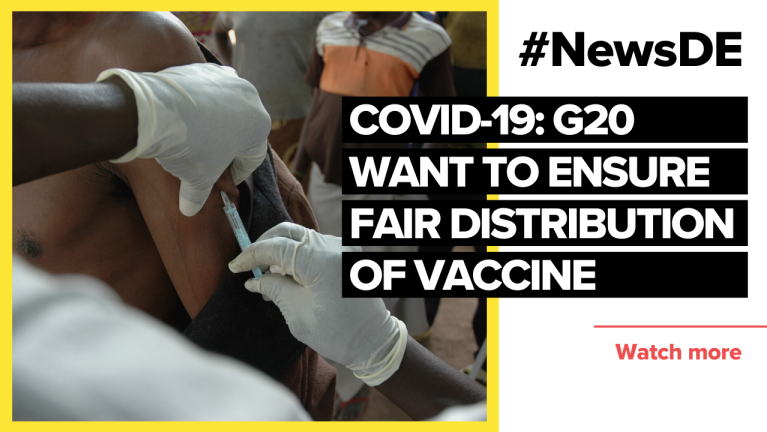 G20 wants to ensure fair distribution of vaccines
