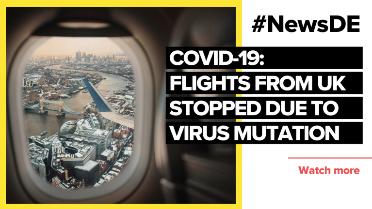 New coronavirus variant in the UK: Flights cancelled