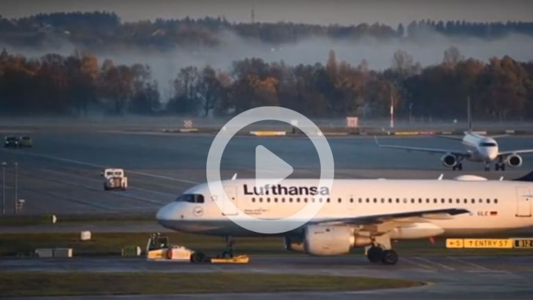 Lufthansa-Flugzeug