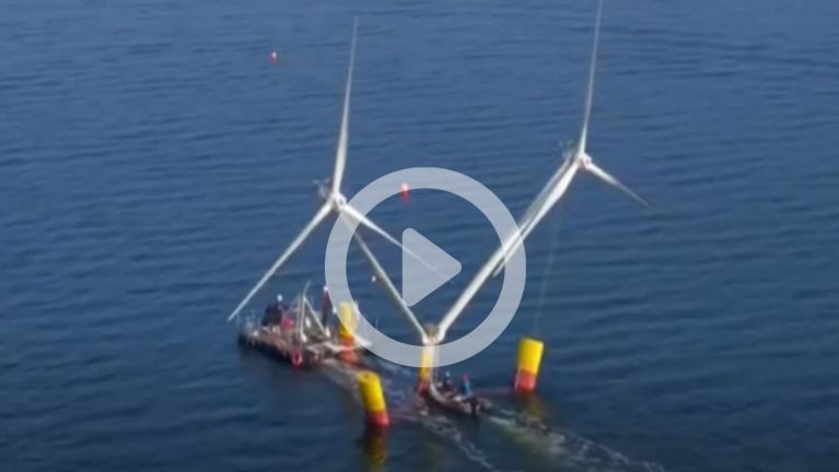 Floating wind turbine to be tested in Baltic Sea