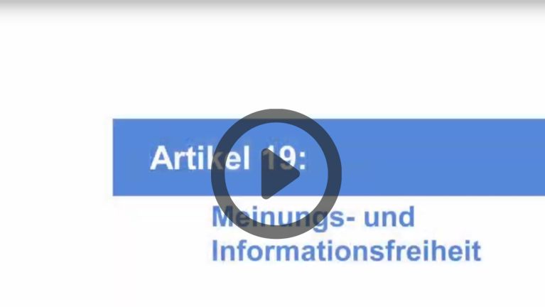 Meinungsfreiheit