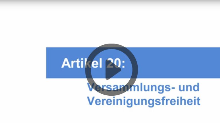Versammlungsfreiheit
