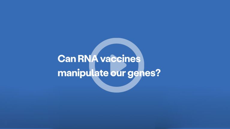 Can RNA vaccines manipulate genes?