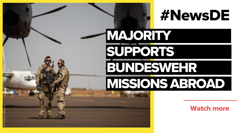 Majority supports Bundeswehr missions abroad