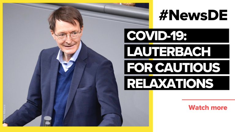 Covid-19: Lauterbach for cautious relaxations with a sense of proportion