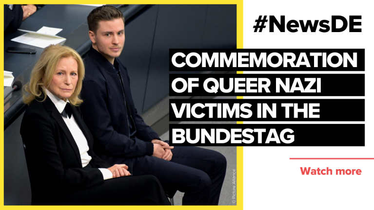 Commemoration of queer Nazi victims in the Bundestag