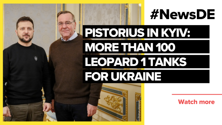 Pistorius in Kyiv: More than 100 Leopard 1 tanks for Ukraine