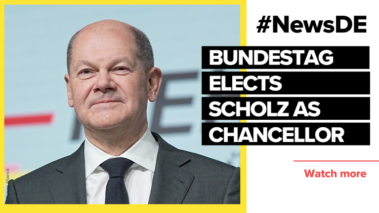 Bundestag elects Scholz as chancellor