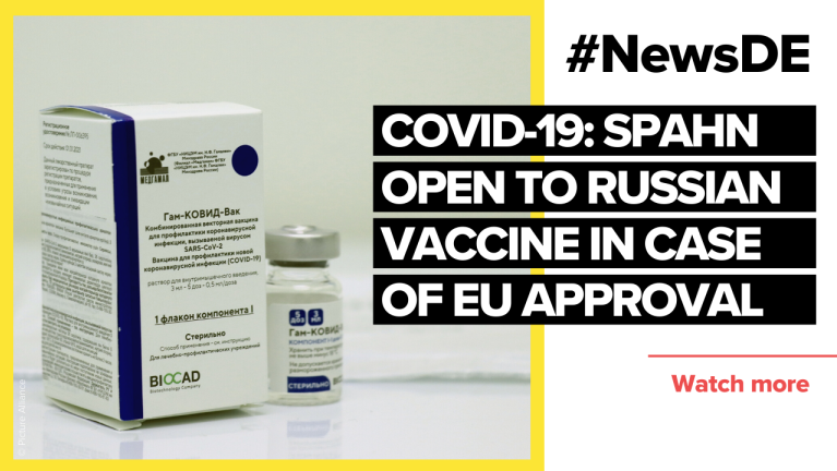 Spahn open to Russian vaccine in case of EU approval