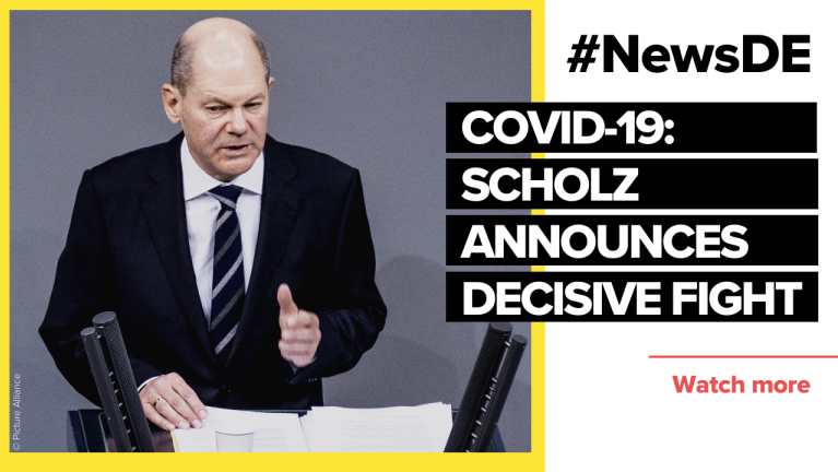 Scholz announces decisive fight against Corona pandemic