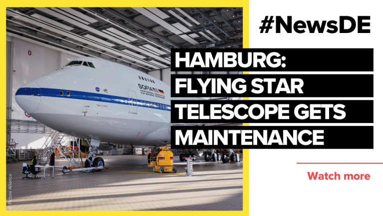 Hamburg: Flying star telescope gets maintenance
