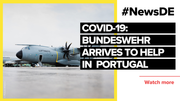 European solidarity: Bundeswehr arrives to help in Portugal