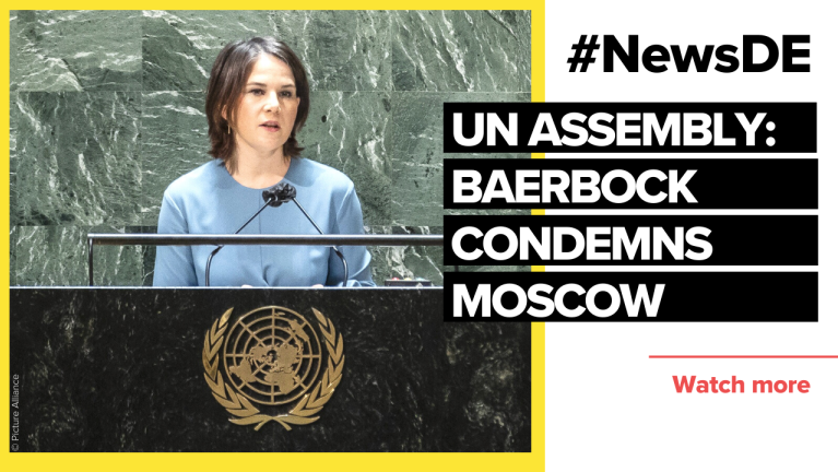 UN-General Assembly: Baerbock condemns Moscow 