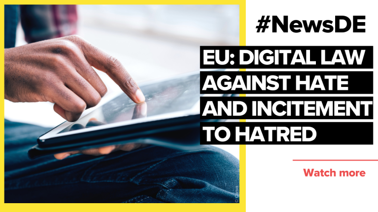 EU: Digital law against hate and incitement to hatred is coming