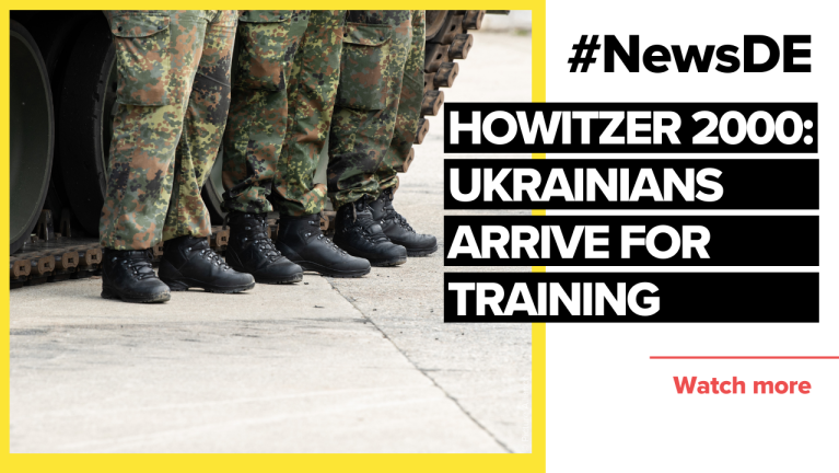 Howitzer 2000: Ukrainians arrive for training