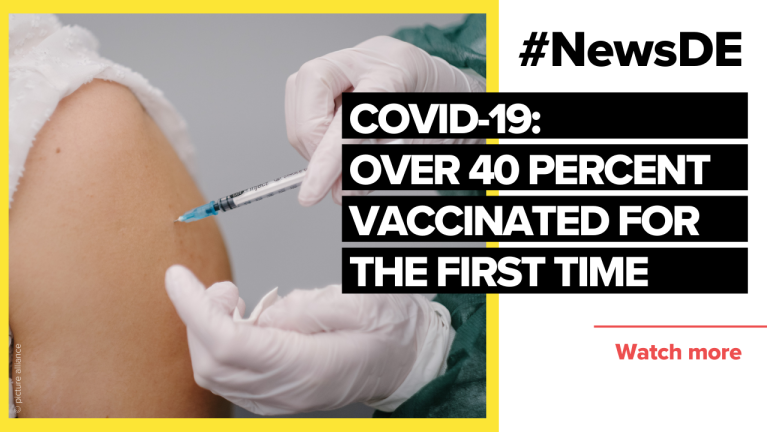 Over 40 percent of the population vaccinated for the first time