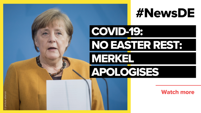 After canceling Easter rest: Merkel apologises