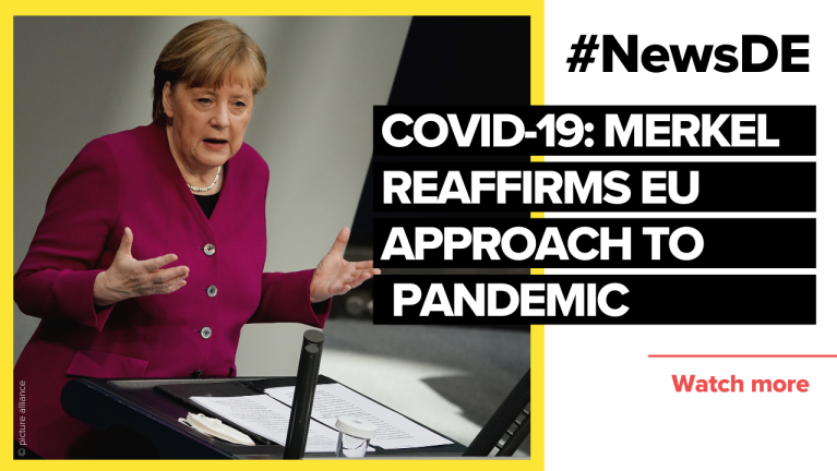 Merkel reaffirms European approach to fighting pandemic