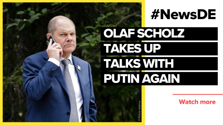 Olaf Scholz takes up talks with Putin again 