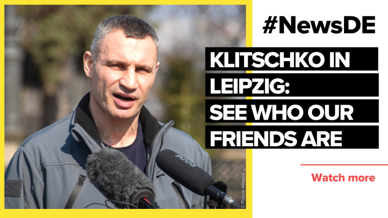 Klitschko in Leipzig: See who our friends are