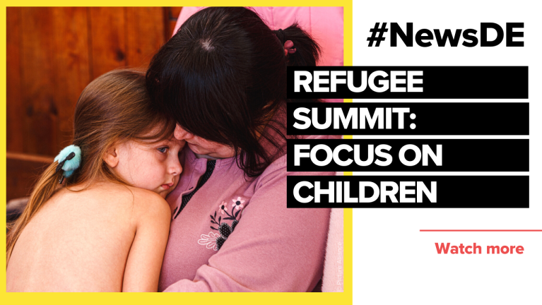 Focus on children: Ukraine refugee summit in the Chancellery