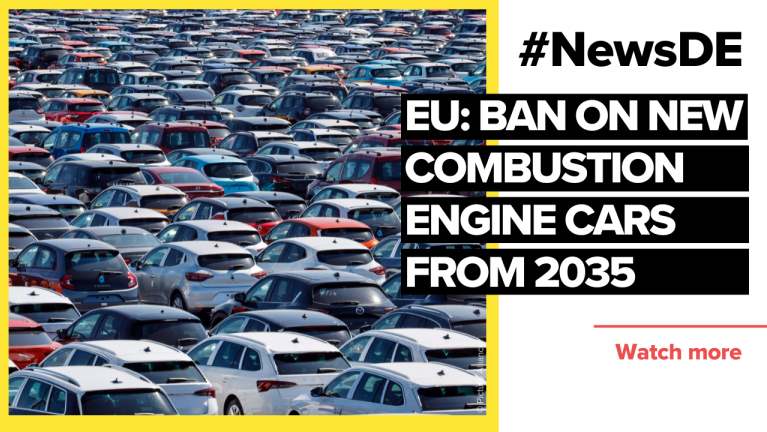EU Parliament in favor of a ban on new combustion engine cars from 2035 onwards