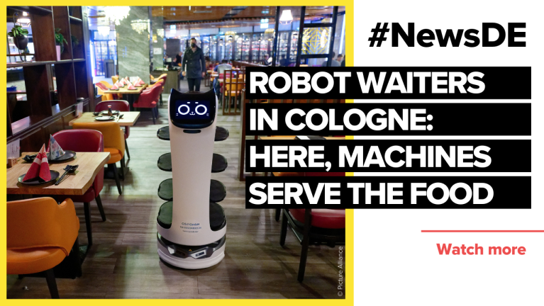 Robot waiters: Here, machines serve the food