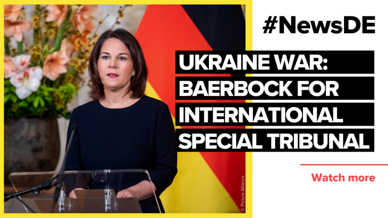 Ukraine war: Baerbock for international special tribunal 