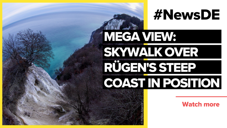 Mega view: Skywalk over Rügen's steep coast in position 