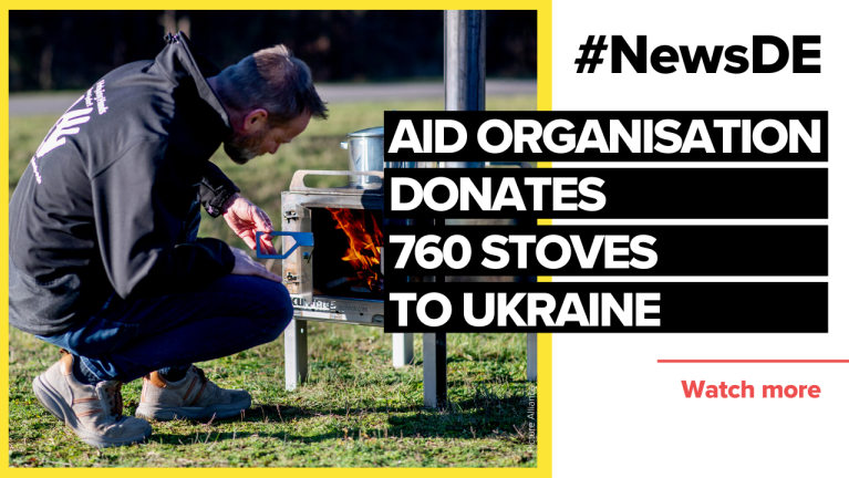 Aid Organisation donates 760 stoves to Ukraine