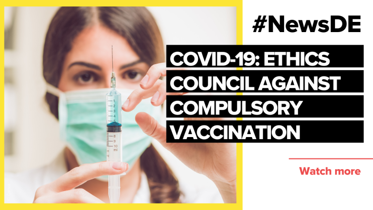 Ethics Council against compulsory vaccination for certain professional groups