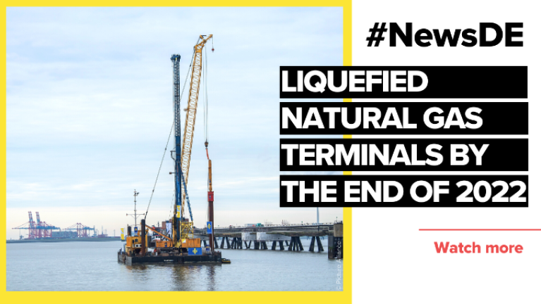 Liquefied natural gas terminals: Number one to start at the end of 2022