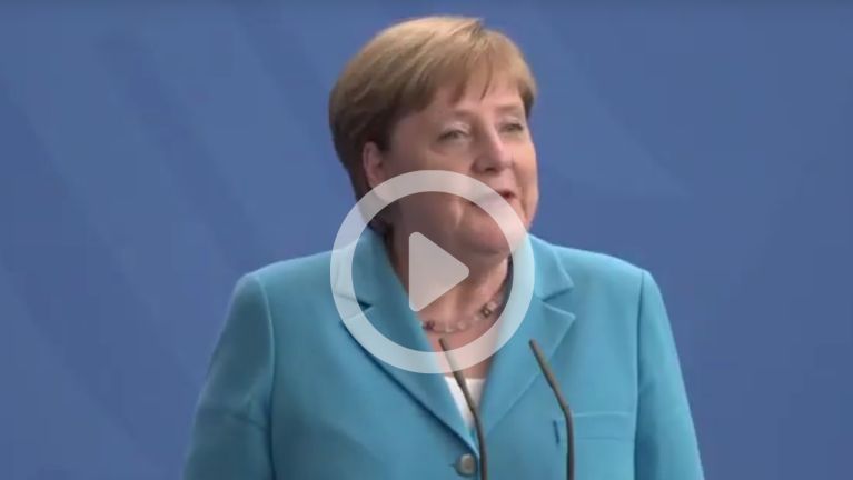 Angela Merkel feiert Geburtstag