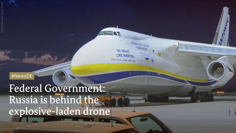 Federal Government: Russia is behind the explosive-laden drone