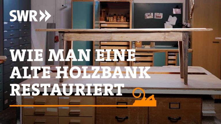 Wie man eine alte Holzbank restauriert