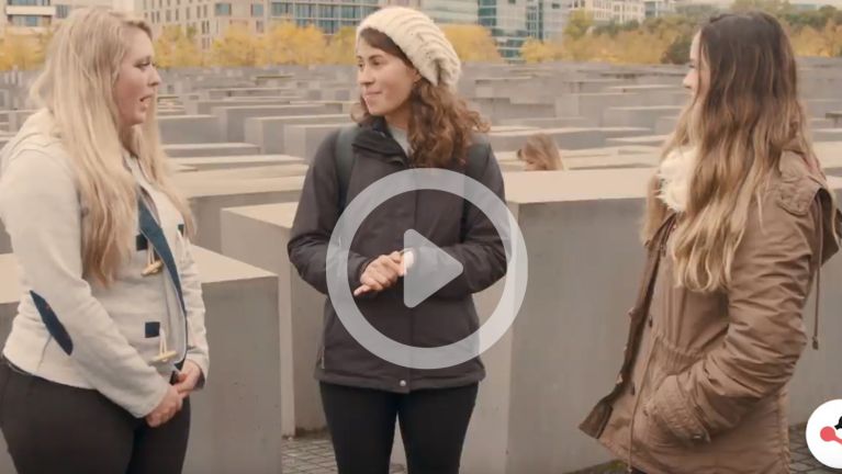 Visiting the Holocaust Memorial in Berlin