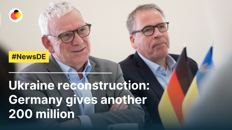 Ukraine reconstruction: Germany gives another 200 million