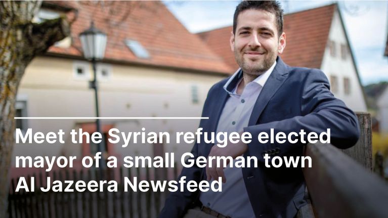 Meet the Syrian refugee elected mayor of a small German town | Al Jazeera Newsfeed